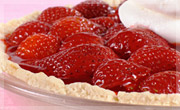 Strawberry Ice Box Pie